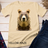 Low Polygon Grizzly Bear T-Shirt