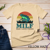 MILF-Man I Love Frogs Funny Saying Frog-Amphibian Lovers Pullover Hoodie T-Shirt