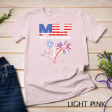 MILF Man I Love Fireworks Funny American Patriotic July 4th T-Shirt