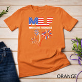 MILF Man I Love Fireworks Funny American Patriotic July 4th T-Shirt