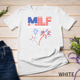 MILF Man I Love Fireworks Funny American Patriotic July 4th T-Shirt