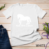 Make Mine a Draft  NickerStickers Draft Horse Hoodie T-Shirt