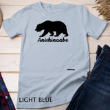 Makwa Anishinaabe Ojibwe Language Chippewa Bear T-Shirt