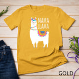 Mama Llama Shirt for Women T-shirt