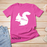 Mama Squirrel Animal Tee Father Mother Day Cute Son Daughter T-Shirt