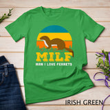 Man I Love Ferrets Mustela putorius Funny Saying T-Shirt