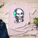 Mens Cute Gaming Panda Video Game Computer Player Videogame PC Tank Top T-Shirt