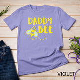 Mens Daddy Bee Family Matching Beekeeping Dad Papa Men T-Shirt