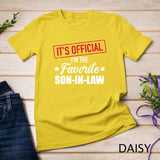 Mens Favorite son-in-law from mother-in-law or father-in-law T-Shirt