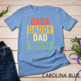 Mens Men Dada Daddy Dad Bruh Fathers Day Vintage Funny Father T-Shirt