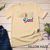Mens Tie Dye Proud Senior Dad 2024 Senior 2024 Dad Class Of 2024 Father T-Shirt