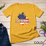 Merica Outfit For Men And Women 4th Of July American Flag T-Shirt