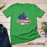 Merica Outfit For Men And Women 4th Of July American Flag T-Shirt