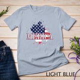 Merica Outfit For Men And Women 4th Of July American Flag T-Shirt