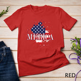 Merica Outfit For Men And Women 4th Of July American Flag T-Shirt