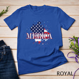 Merica Outfit For Men And Women 4th Of July American Flag T-Shirt