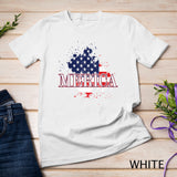 Merica Outfit For Men And Women 4th Of July American Flag T-Shirt