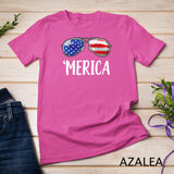 Merica Sunglasses 4th of July T shirt Kids Boys Girls Men US T-Shirt