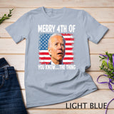 Merry 4th Of You Know...The Thing Happy 4th Of July Memorial Tank Top T-Shirt