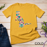 Mink Abstract Color Summer Weasel Otter Lover Girl Gift T-Shirt