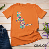 Mink Abstract Color Summer Weasel Otter Lover Girl Gift T-Shirt