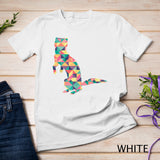 Mink Abstract Color Summer Weasel Otter Lover Girl Gift T-Shirt