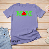 Mom Watermelon Funny Summer Fruit Shirt Mother Day T-Shirt