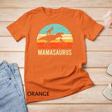 Mommy Mom Mama Dinosaur Funny 2 Two kid Mamasaurus 2023 Gift T-Shirt