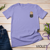 Monkey In Pocket Funny Animal Lover Gift T-Shirt