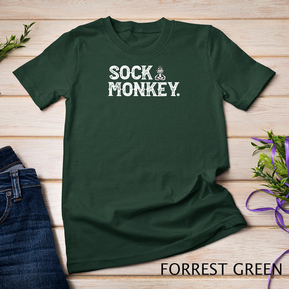 Monkey Lover - Sock Monkey Funny T-Shirt