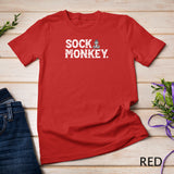 Monkey Lover - Sock Monkey Funny T-Shirt