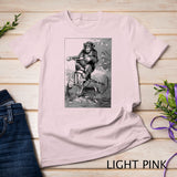 Monkey Riding Tricycle Tshirt-Vintage Funny Monkey T-Shirt