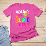 Mother Of The Slime Queen B-day Family Crown Birthday Girl T-Shirt