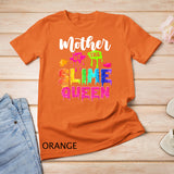 Mother Of The Slime Queen B-day Family Crown Birthday Girl T-Shirt