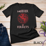Mother of Ferrets, Ferret Lover Mom Gift For Women Girls Long Sleeve T-Shirt