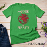 Mother of Ferrets, Ferret Lover Mom Gift For Women Girls Long Sleeve T-Shirt