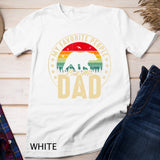 My Favorite People Call Me Dad Men Retro Bear Dad Papa Shirt