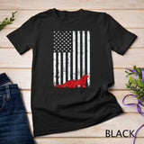 National Ferret Day Retro Vintage USA Flag 4th July T-Shirt