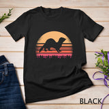 National Ferret Day Vintage Retro 70's & 80's Sunset T-Shirt