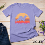 National Ferret Day Vintage Retro 70's & 80's Sunset T-Shirt