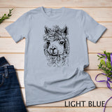 No Prob Llama T-Shirt Funny Gift No Drama Alpaca Lammacorn Shirt