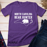North Carolina Bear Hunter Graphic Tee Shirt