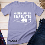 North Carolina Bear Hunter Graphic Tee Shirt