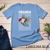Oranda Goldfish 80's Style Fancy Goldfish Owner T-Shirt