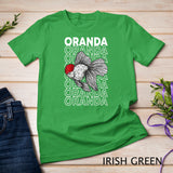 Oranda Goldfish 80's Style Fancy Goldfish Owner T-Shirt