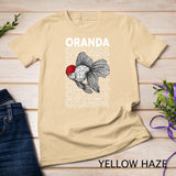 Oranda Goldfish 80's Style Fancy Goldfish Owner T-Shirt