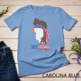 PATRIOTIC EAGLE Shirt 4th of July USA American Flag T-Shirt