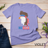 PATRIOTIC EAGLE Shirt 4th of July USA American Flag T-Shirt