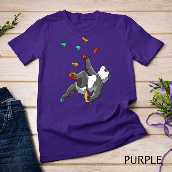 Panda - Bouldering and Rock Climbing Gift Tank Top T-shirt