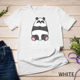 Panda Costume This Is My Human Costume I'm Really A Panda T-Shirt